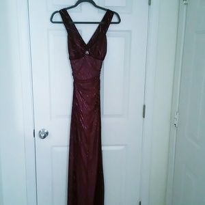 Floor length gown